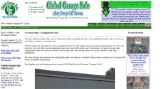 Desktop Screenshot of globalgaragesale.net